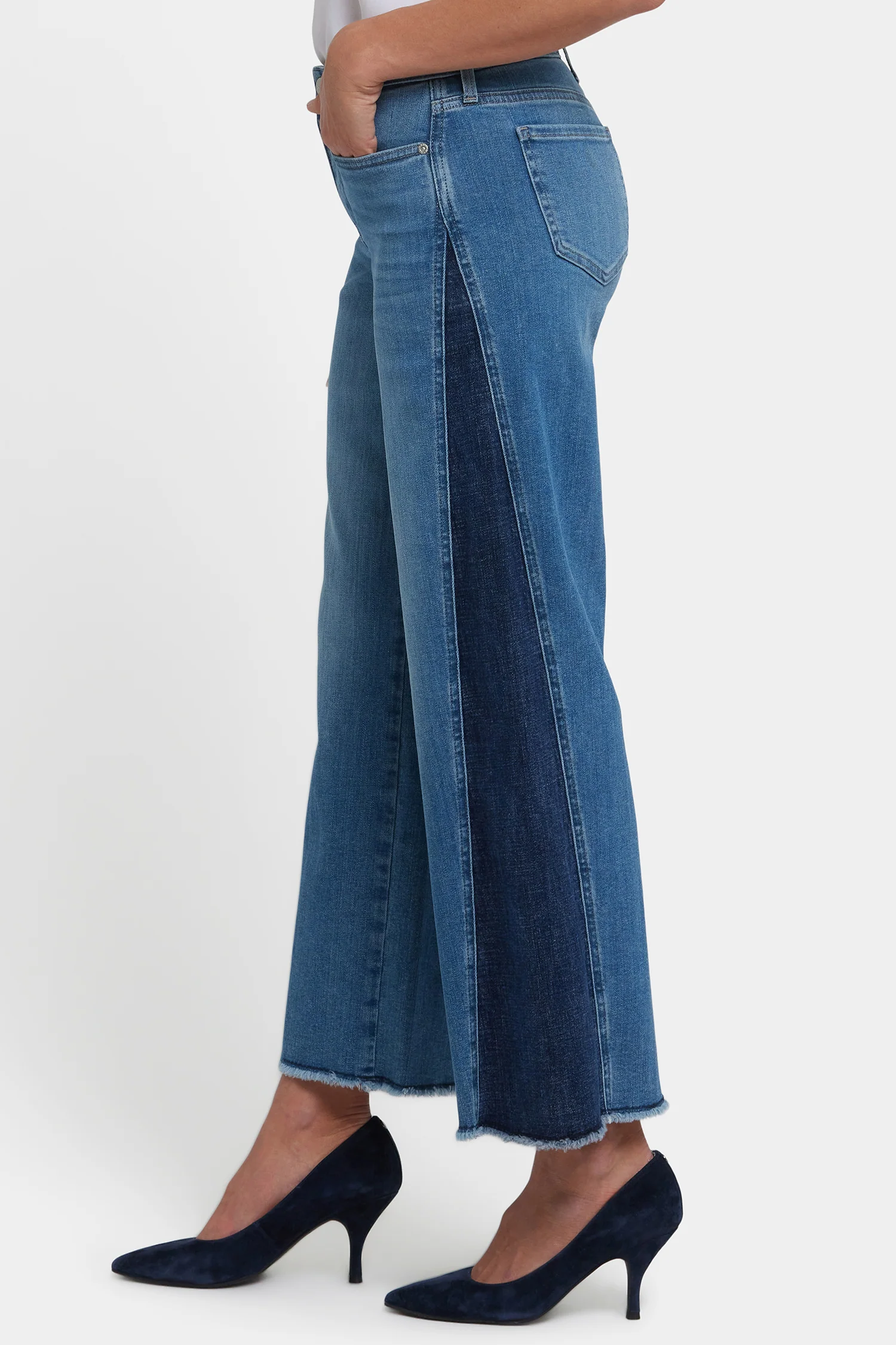 Teresa Wide Leg Jeans - Avenue Blue