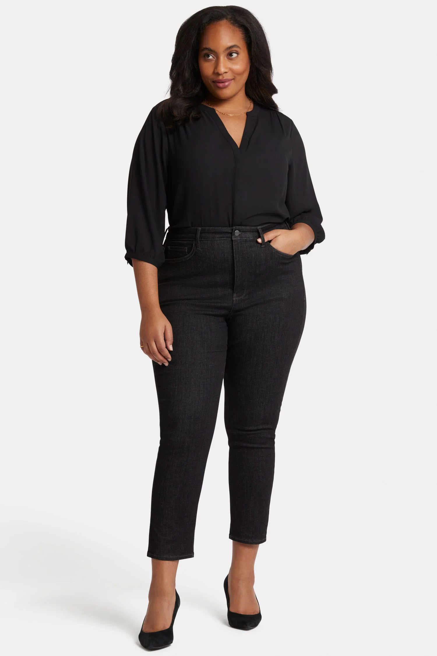 Curve Shaperâ¢ Sheri Slim Ankle Jeans In Plus Size - Gardenranch