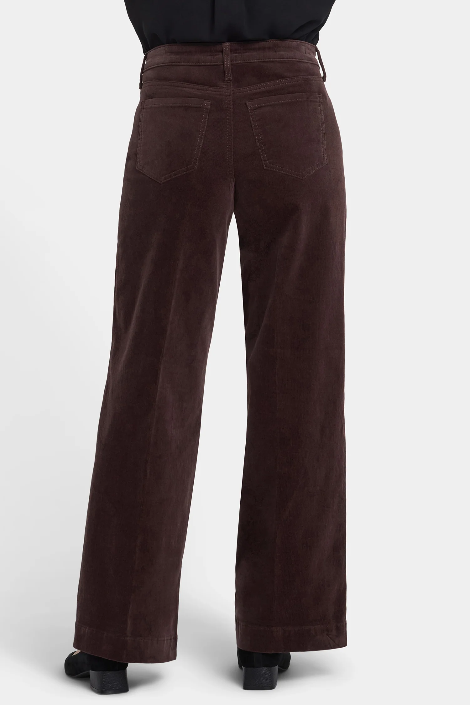 Teresa Wide Leg Pants - Bitter Chocolate