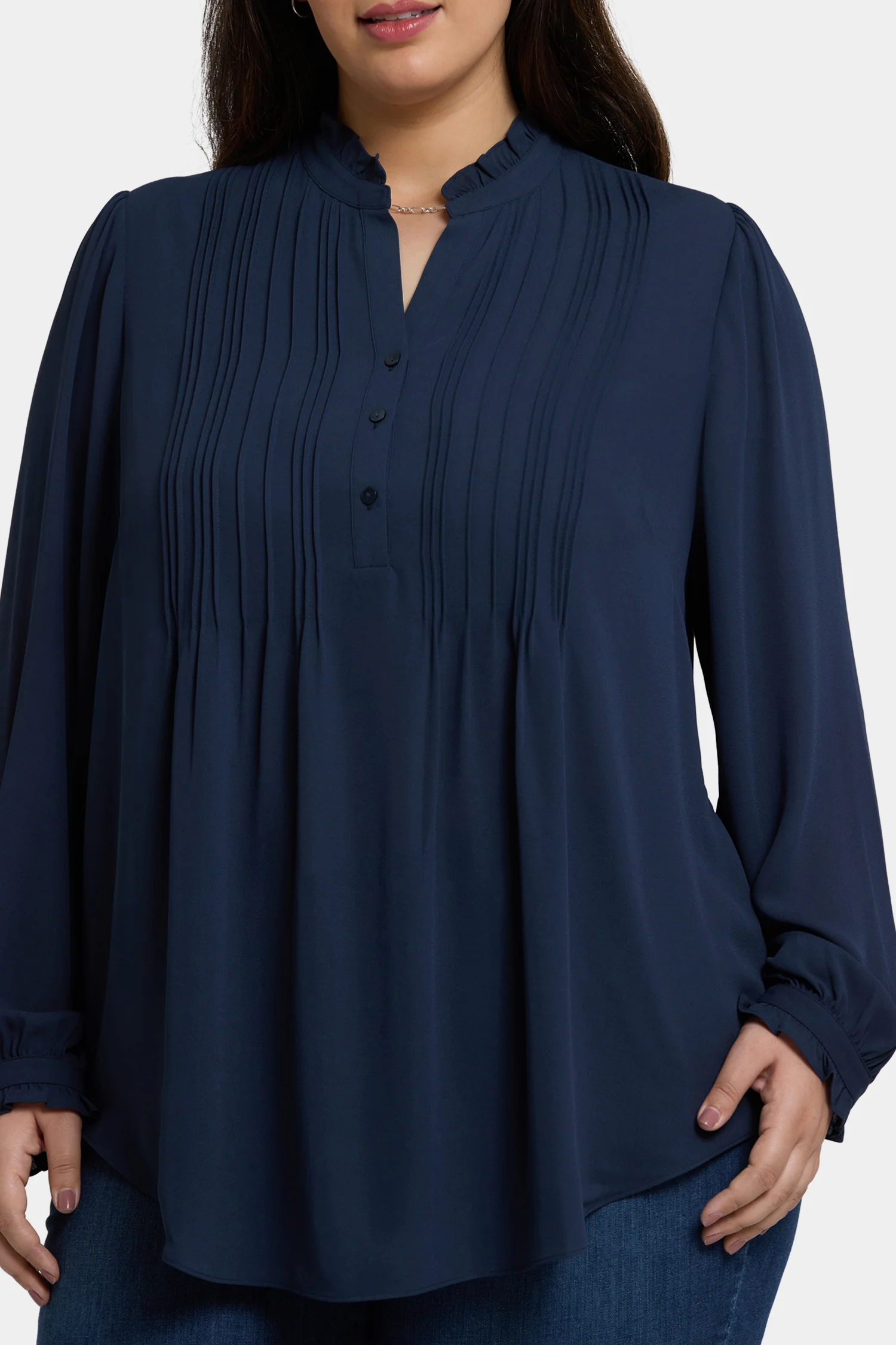 13009-pleated-front-tunic-in-plus-size-oxford-navy-1.webp