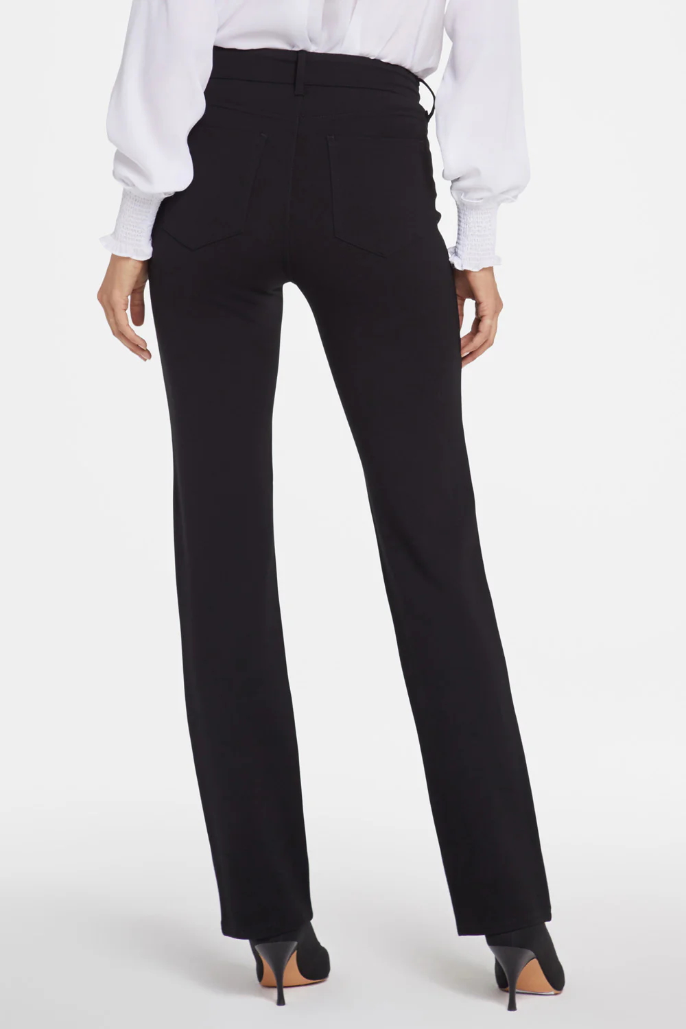 Marilyn Straight Pants In Petite - Black