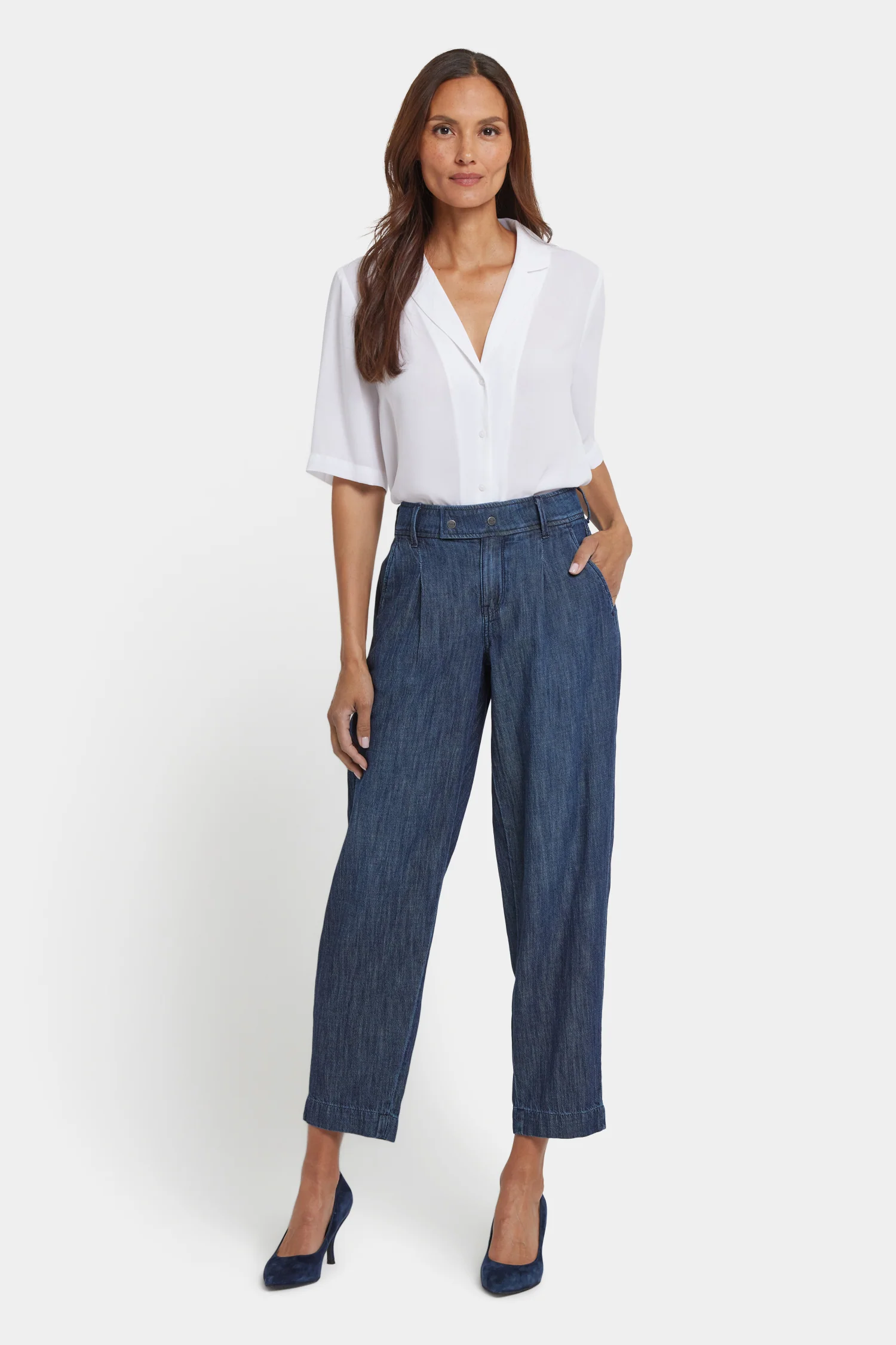 Balloon Trouser Jeans - La Mer