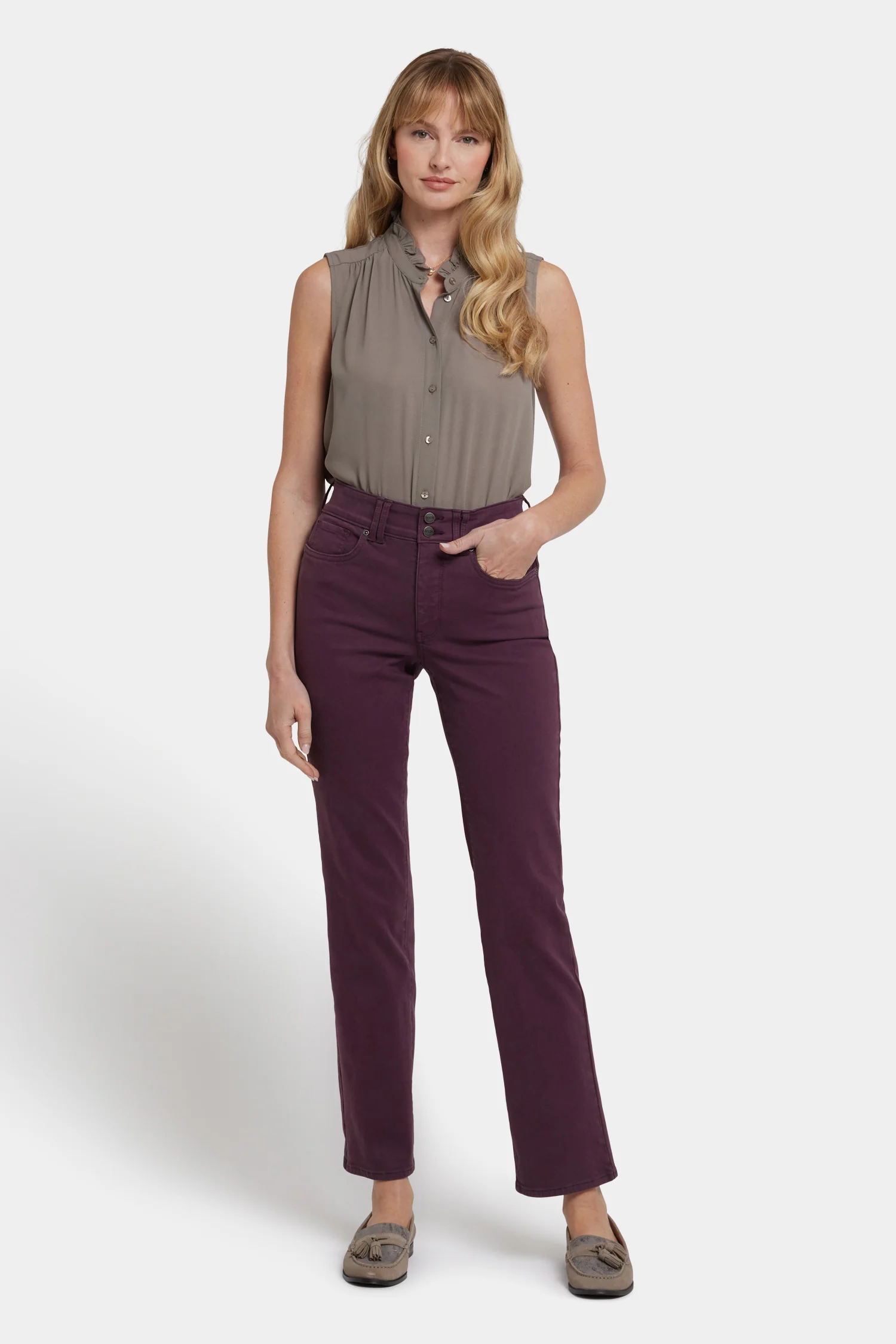 Marilyn Straight Jeans - Fig