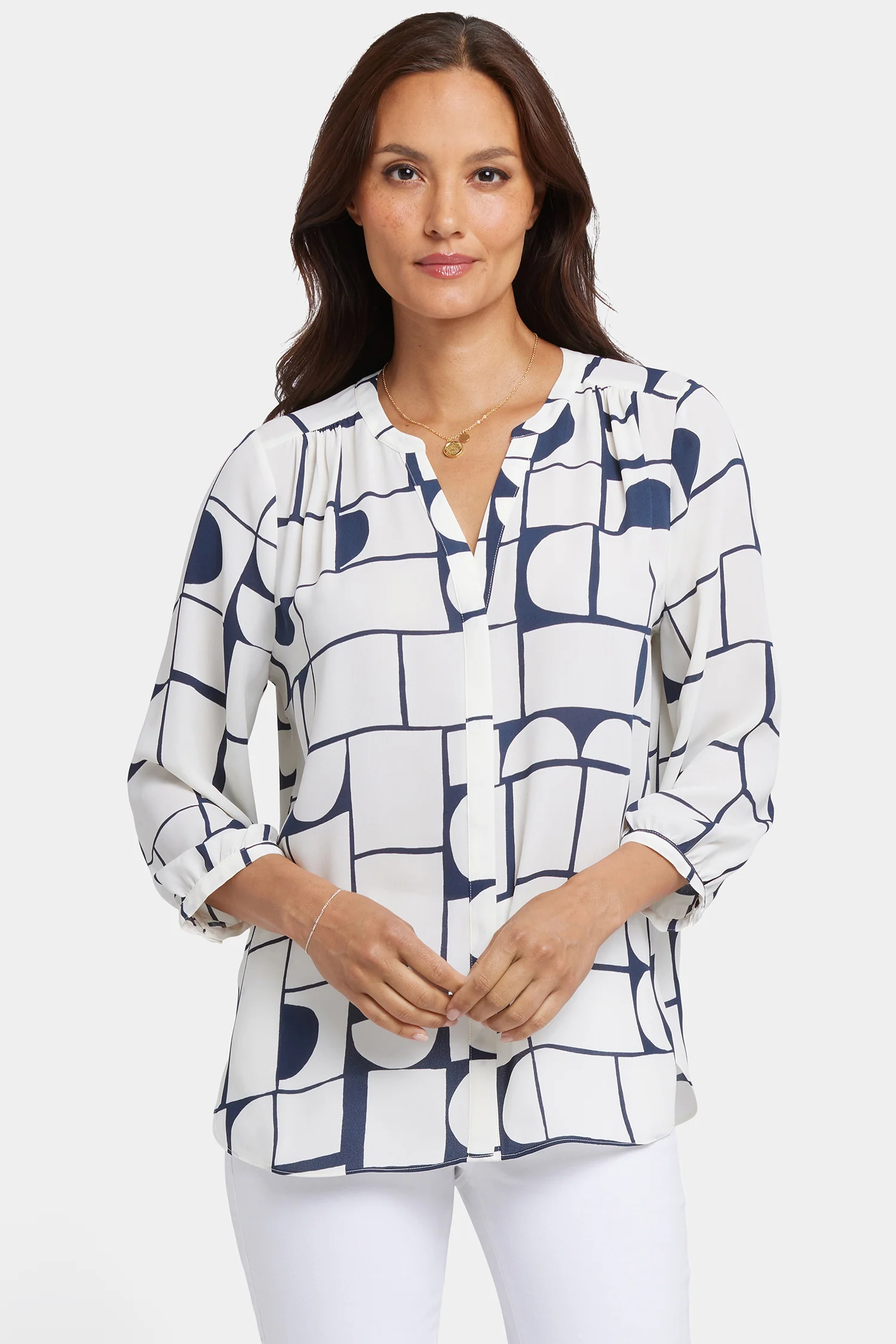 Pintuck Blouse - Campo das Cortes