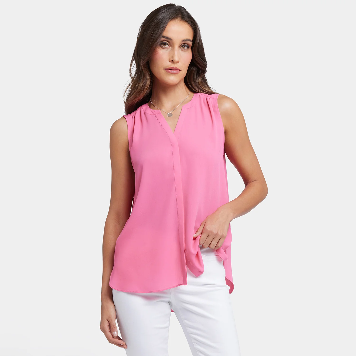 3108-sleeveless-pintuck-blouse-honeysuckle-1.webp