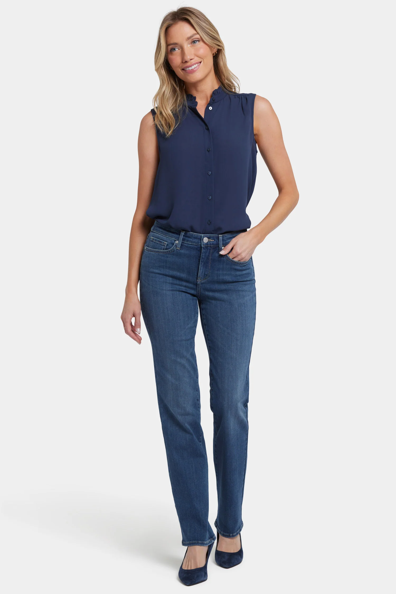 No Gapperâ¢ Marilyn Straight Jeans - Valencia Surf