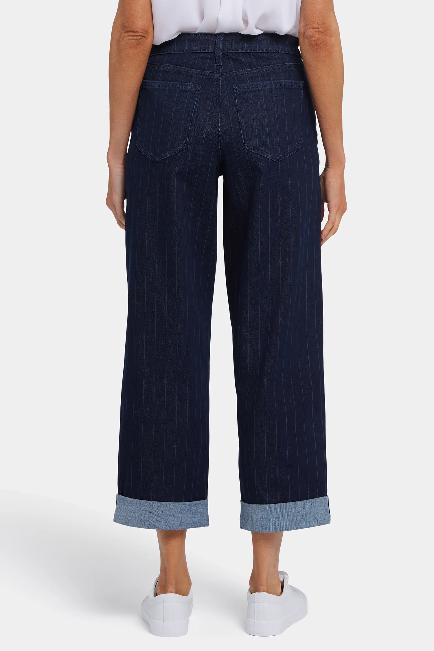 Jemma Barrel Ankle Jeans - Biscay Stripe