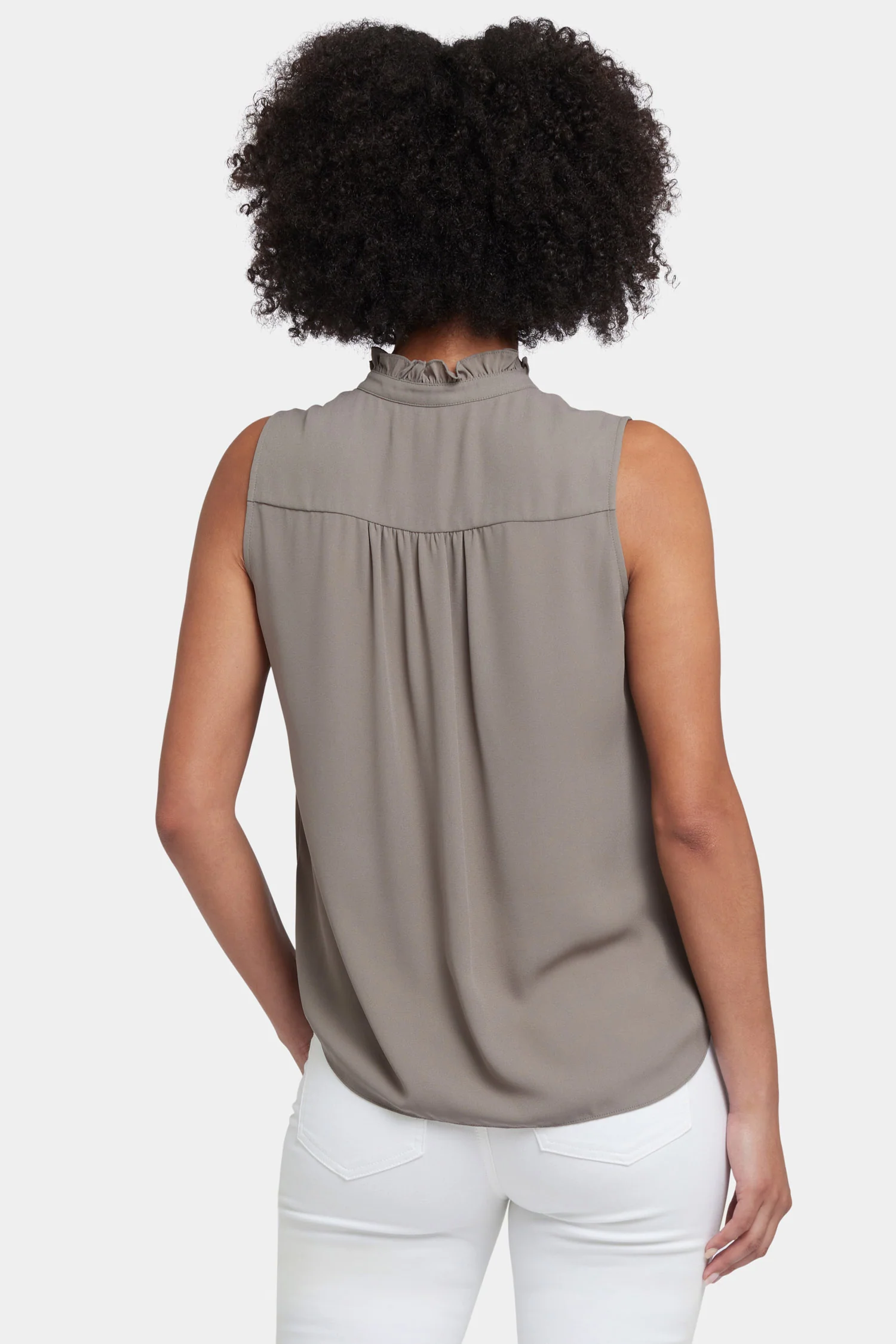 5371-sleeveless-ruffle-neck-blouse-saddlewood-1.webp