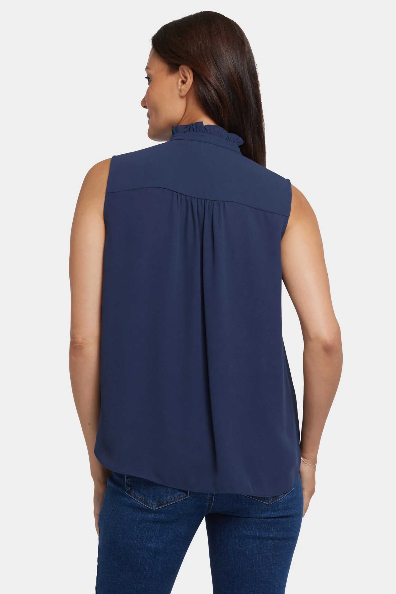 5378-sleeveless-ruffle-neck-blouse-oxford-navy-1.webp