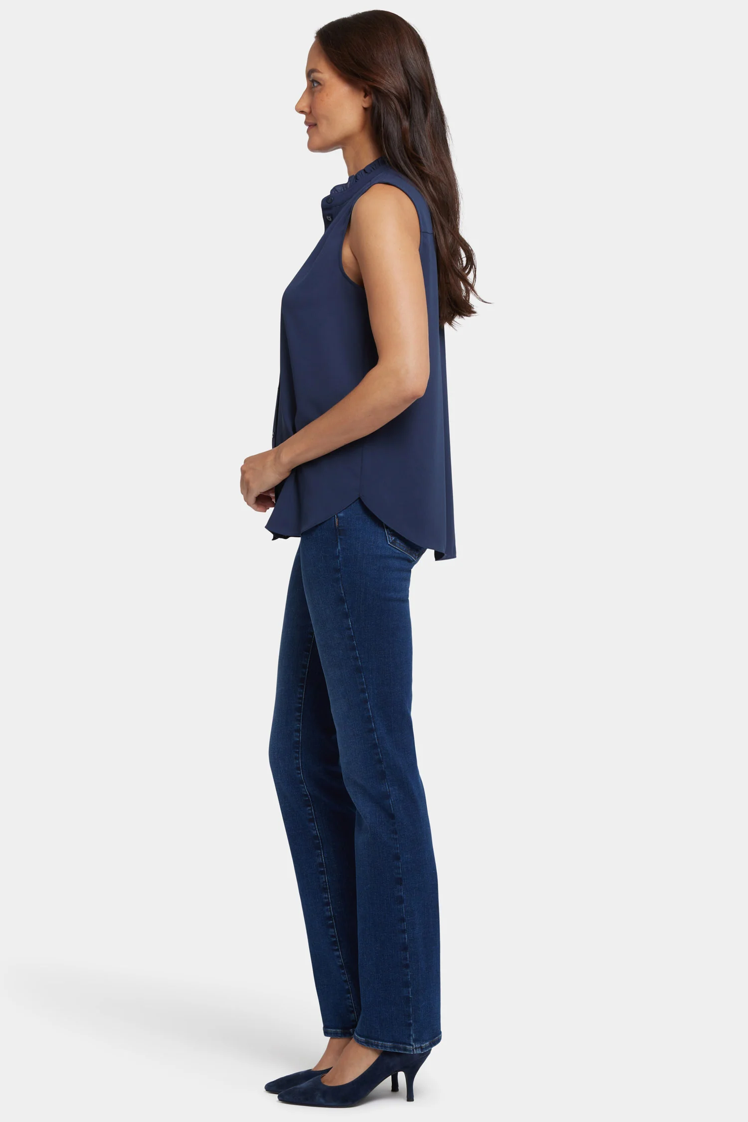5378-sleeveless-ruffle-neck-blouse-oxford-navy-1.webp