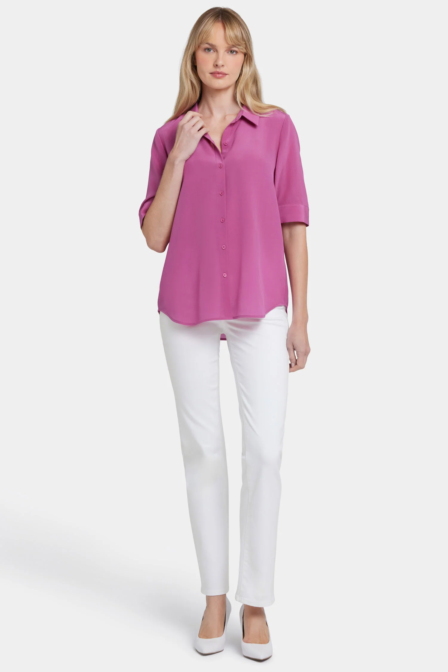 5392-riley-silk-elbow-sleeved-blouse-red-violet-1.webp