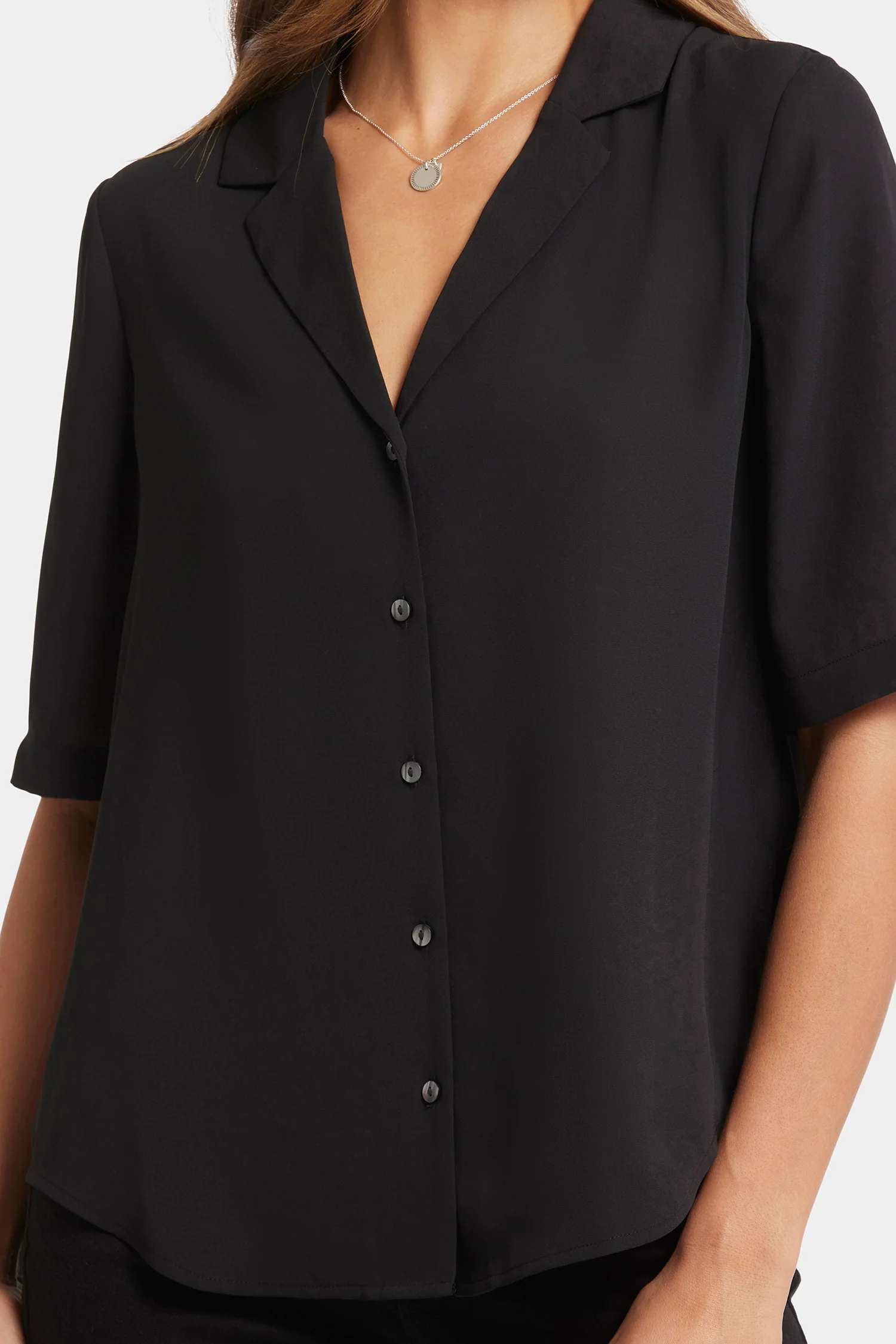 5550-gabrielle-short-sleeved-blouse-black-1.webp