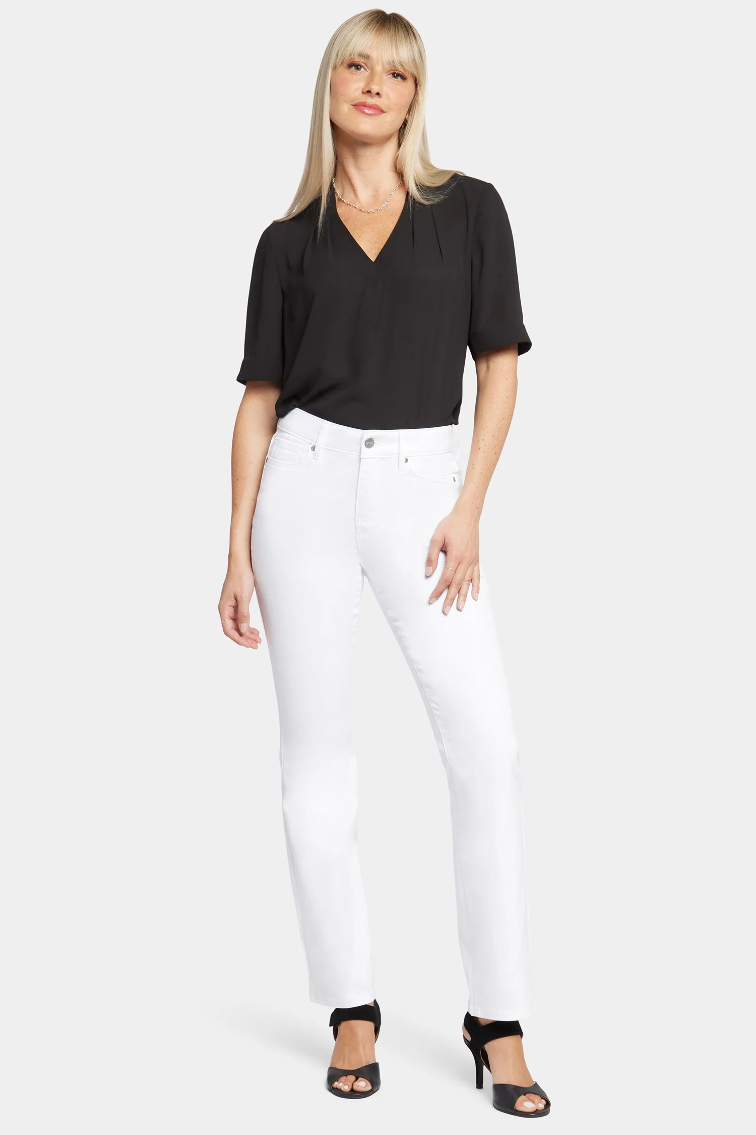 Ellison Straight Jeans - Optic White
