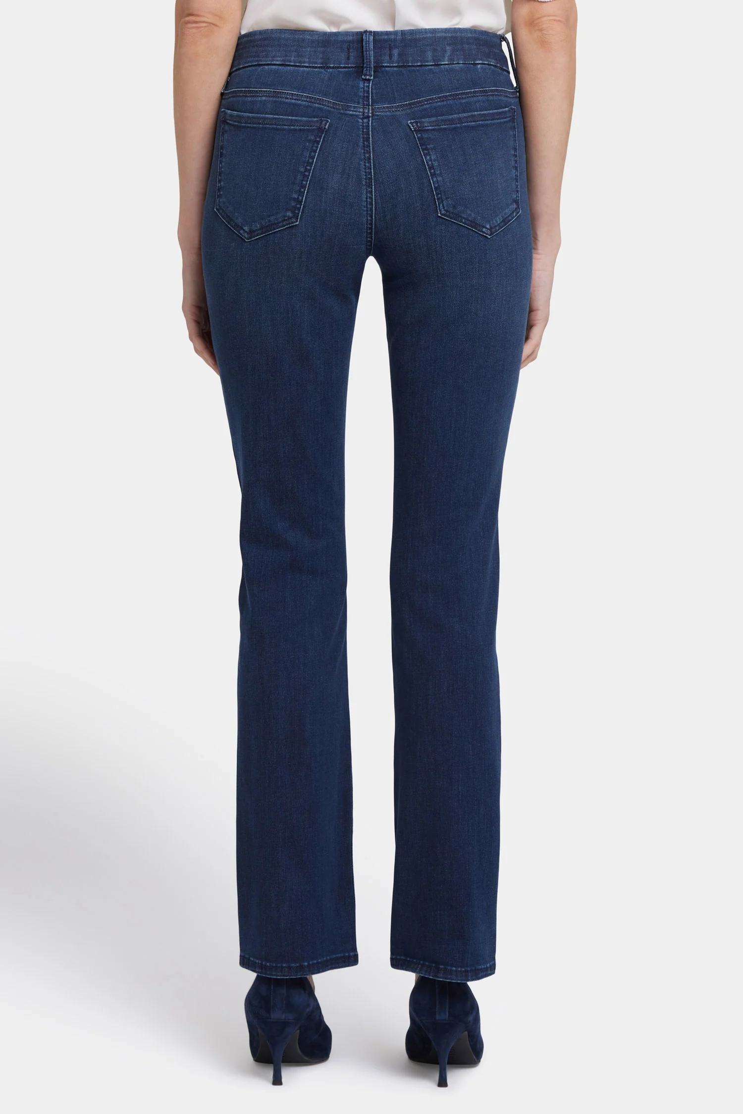 Waist-Matchâ¢ Marilyn Straight Jeans In Long Inseam - Basin