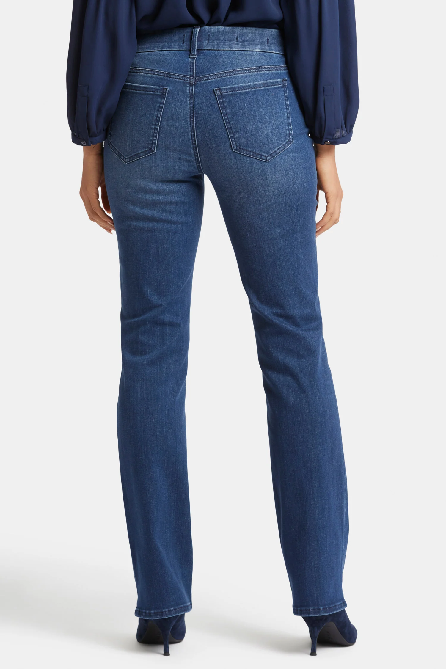 Waist-Matchâ¢ Marilyn Straight Jeans - Moonlight