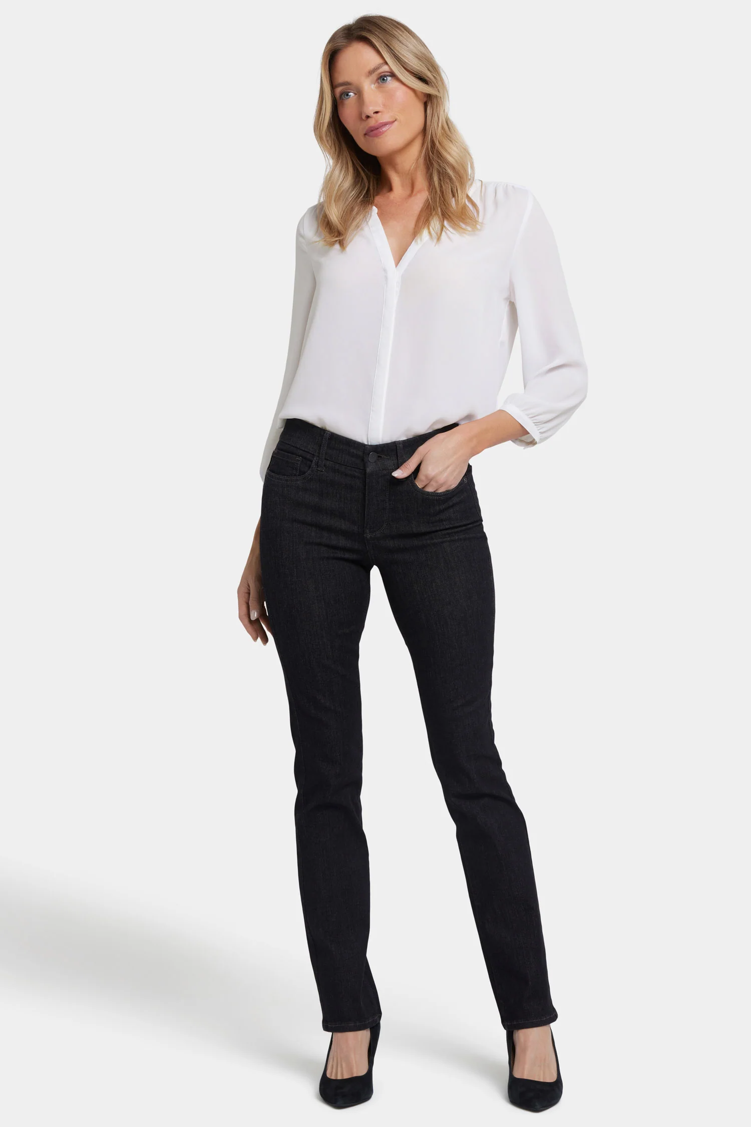 Waist-Matchâ¢ Marilyn Straight Jeans - Eternity