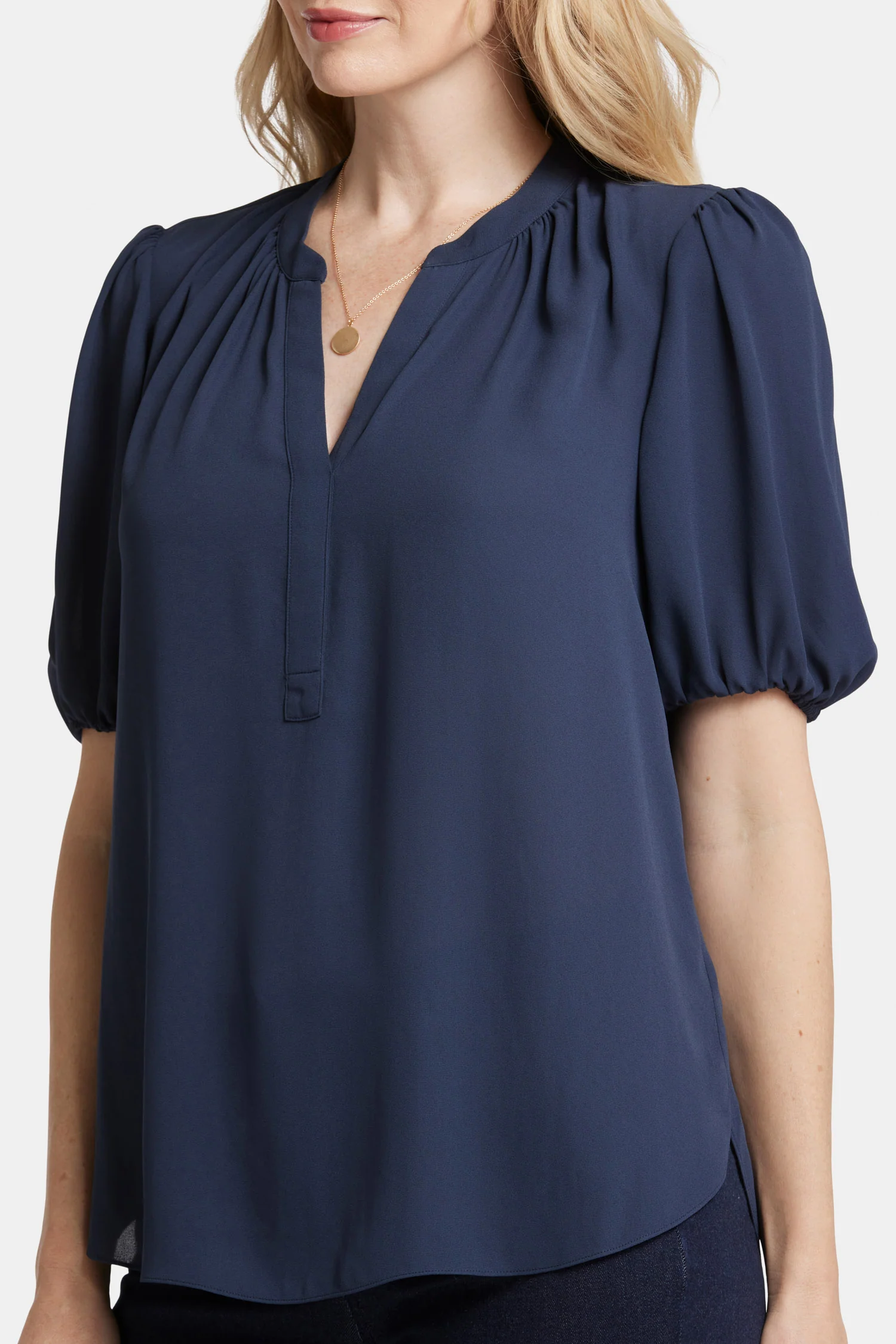 6462-short-puff-sleeve-popover-top-oxford-navy-1.webp