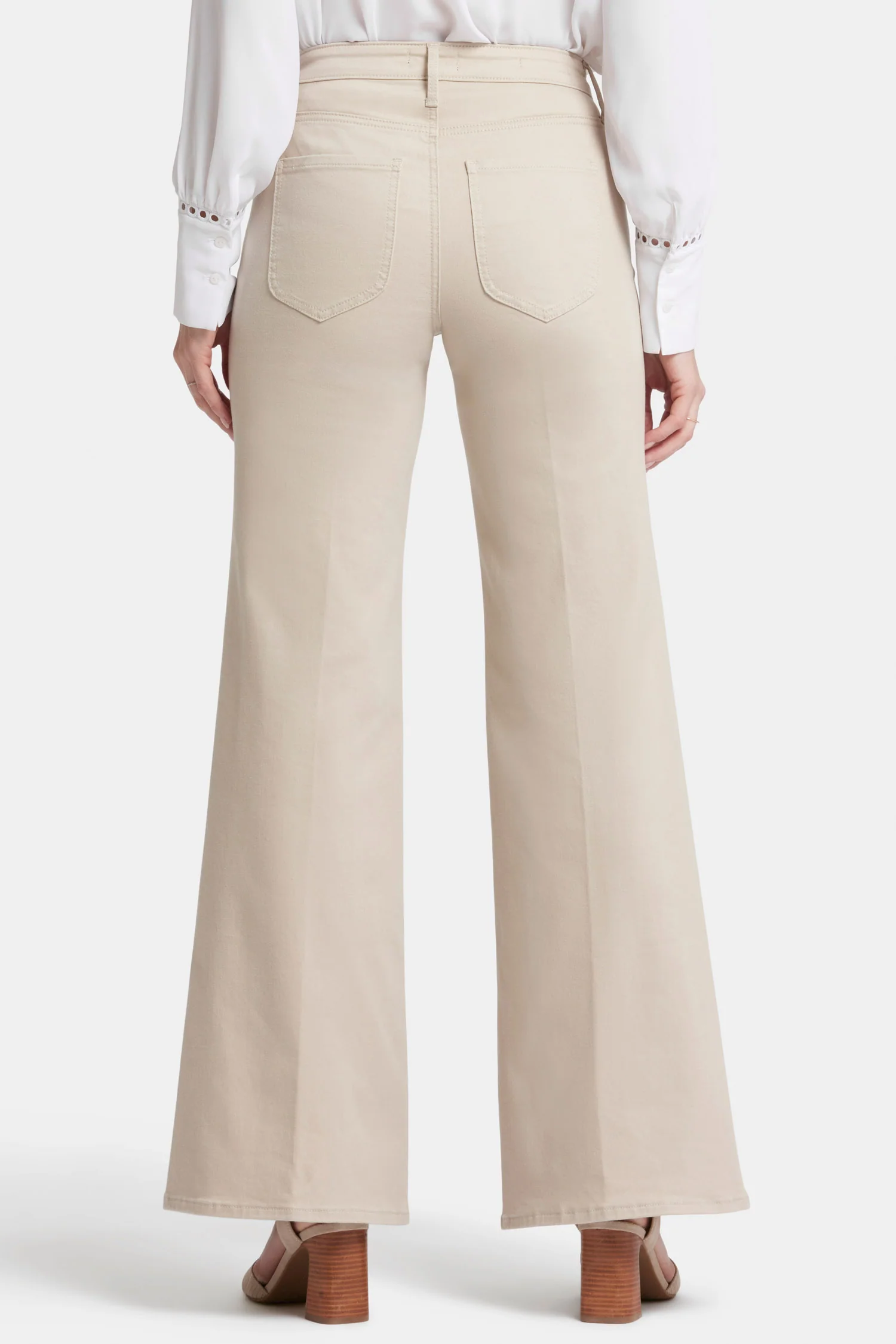 Mia Palazzo Jeans - Feather