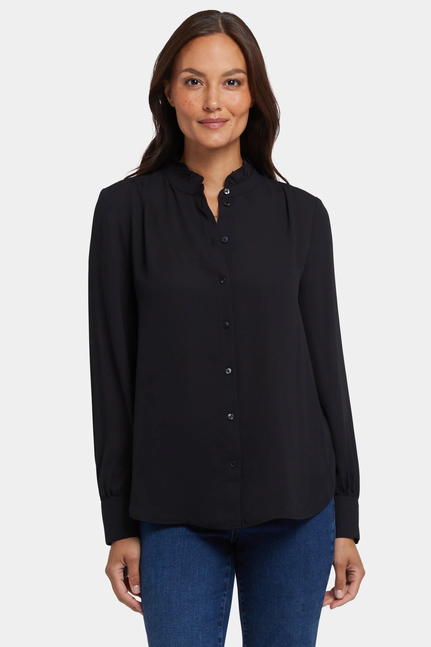 7651-ruffle-neck-blouse-black-1.webp