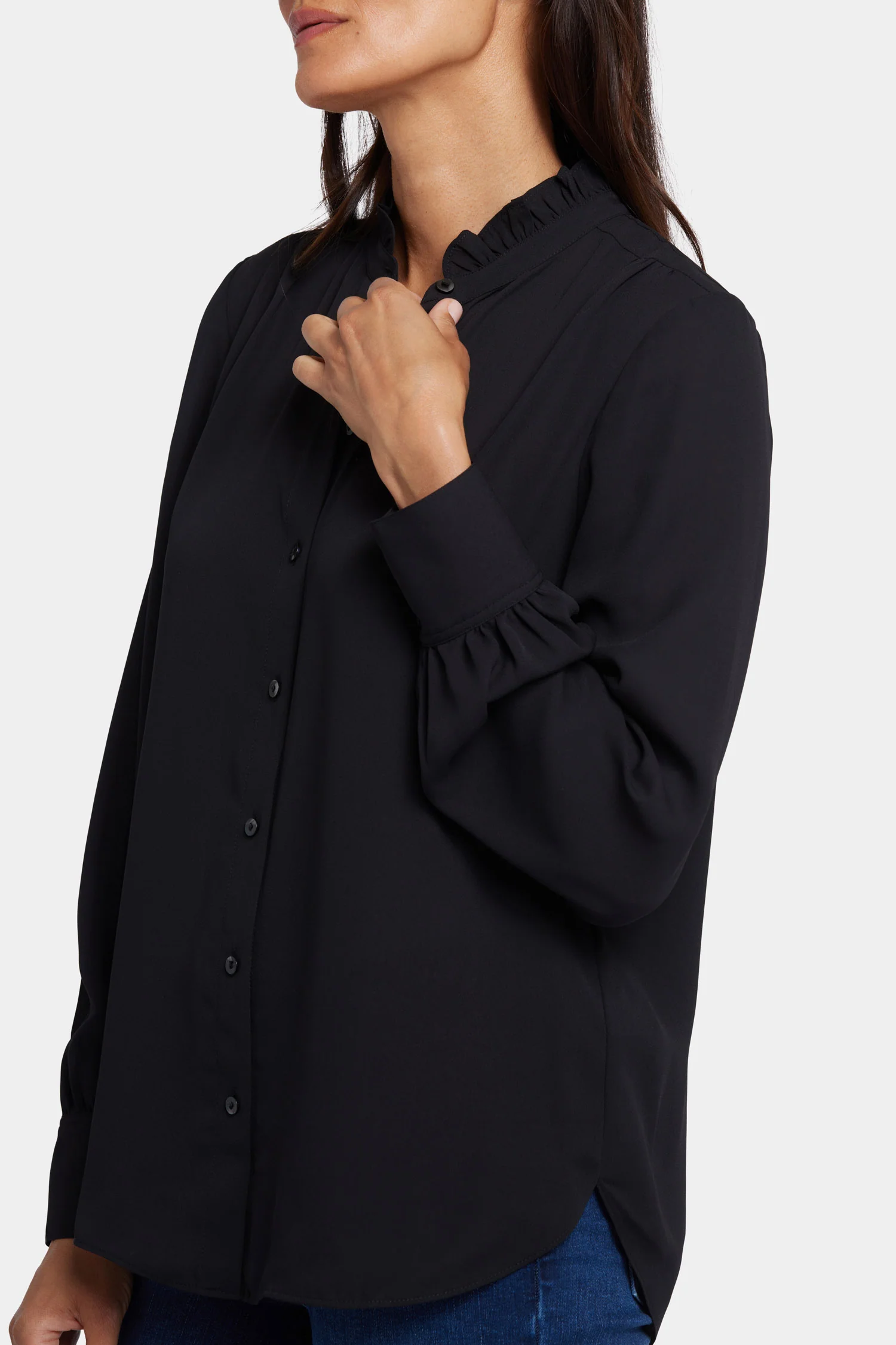 7651-ruffle-neck-blouse-black-1.webp