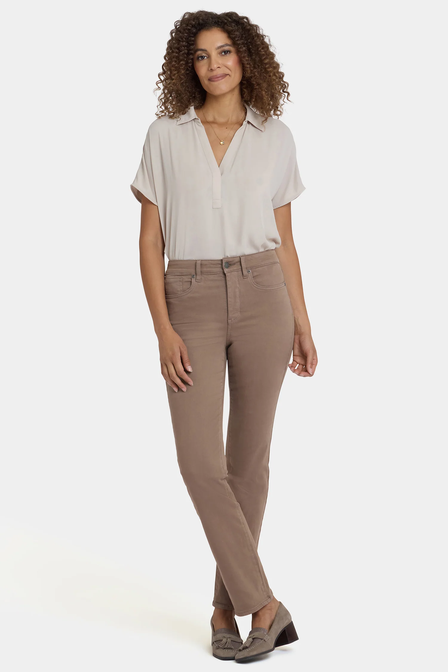 Marilyn Straight Jeans In Petite - Elmwood