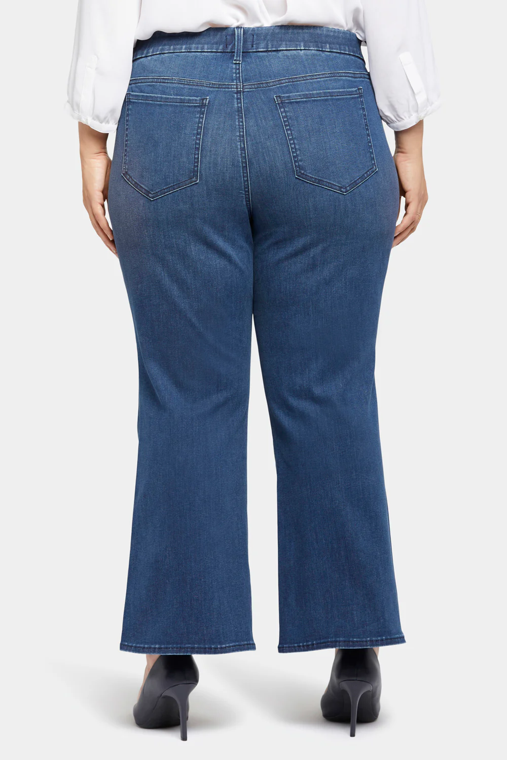 Waist-matchâ¢ Relaxed Flared Jeans In Plus Size - Rendezvous